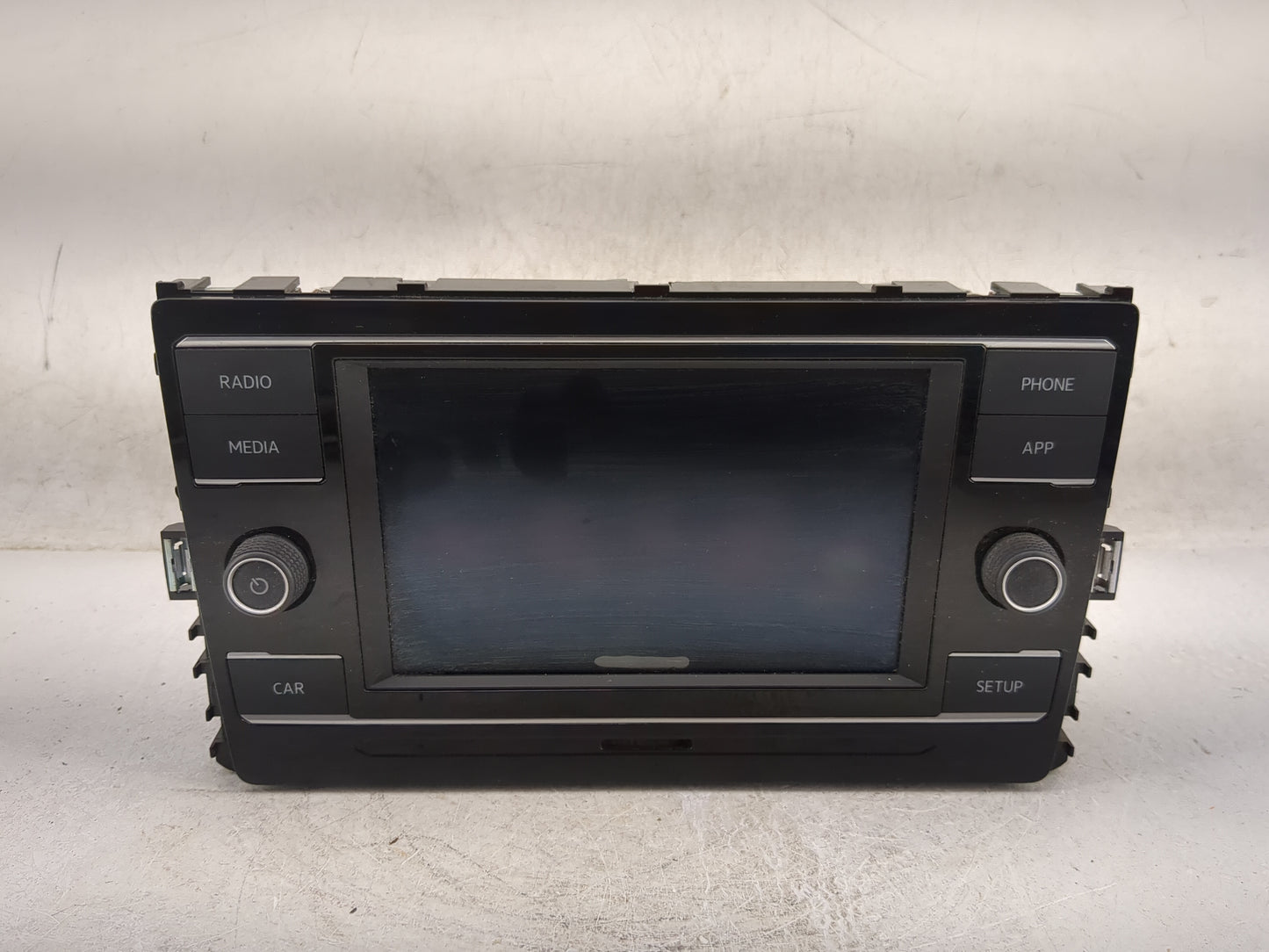 2018 Volkswagen Atlas Radio AM FM Cd Player Receiver Replacement P/N:5G6035868 L62VW2 Fits Fits 2019 2020 OEM Used Auto Part