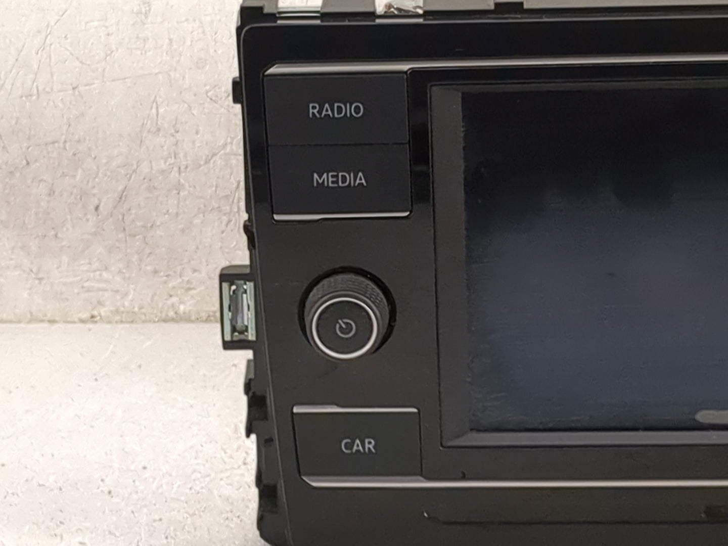 2018 Volkswagen Atlas Radio AM FM Cd Player Receiver Replacement P/N:5G6035868 L62VW2 Fits Fits 2019 2020 OEM Used Auto Part