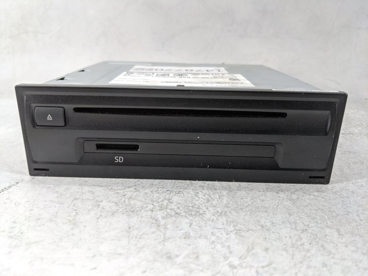 2018 Volkswagen Atlas Radio AM FM Cd Player Receiver Replacement P/N:3Q0035844B 28577189 Fits Fits 2019 2020 OEM Used Auto P