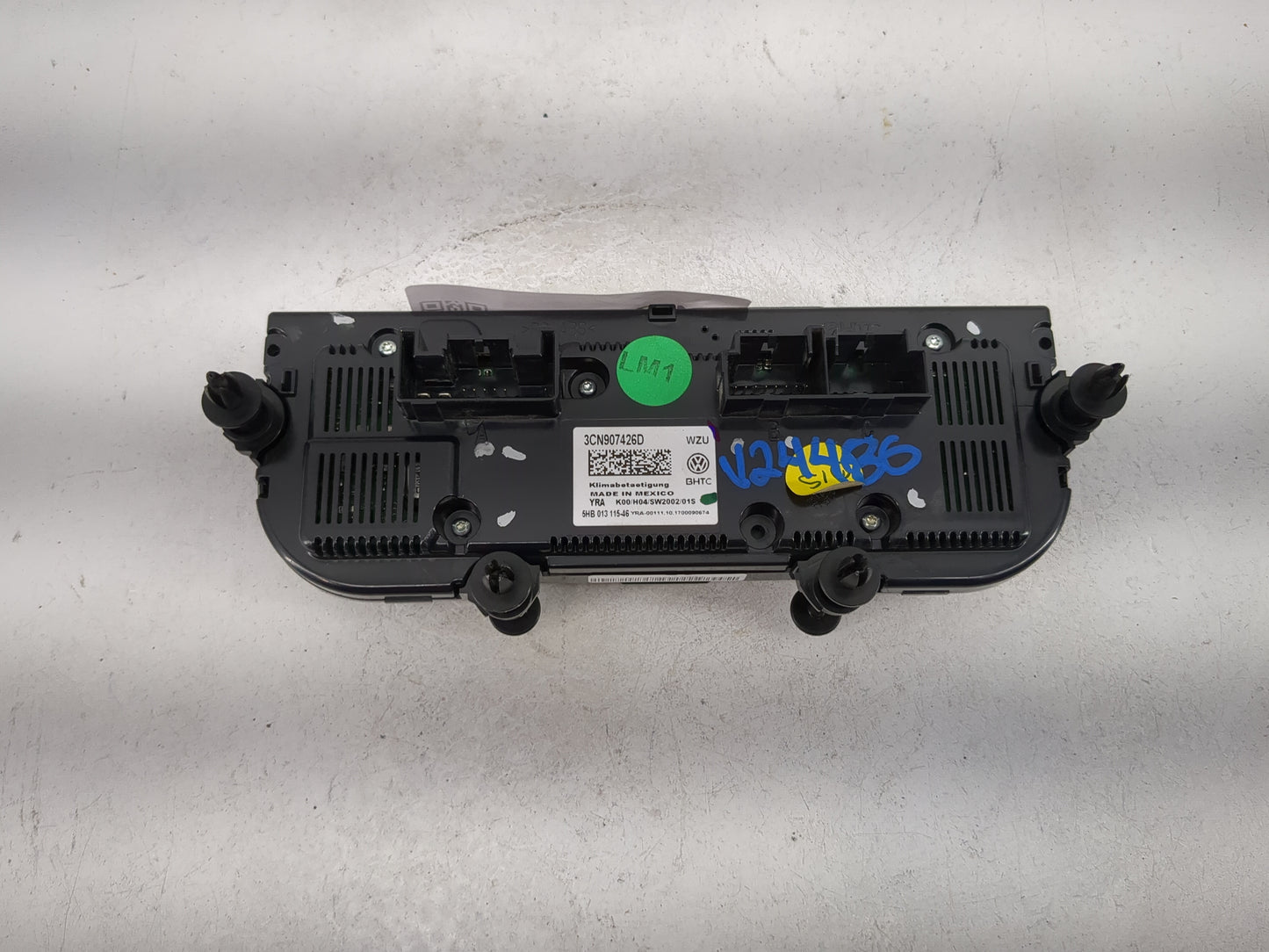 2018 Volkswagen Atlas Climate Control Module Temperature AC/Heater Replacement P/N:3CN907426D 5HB 013 115-46 Fits OEM Used A