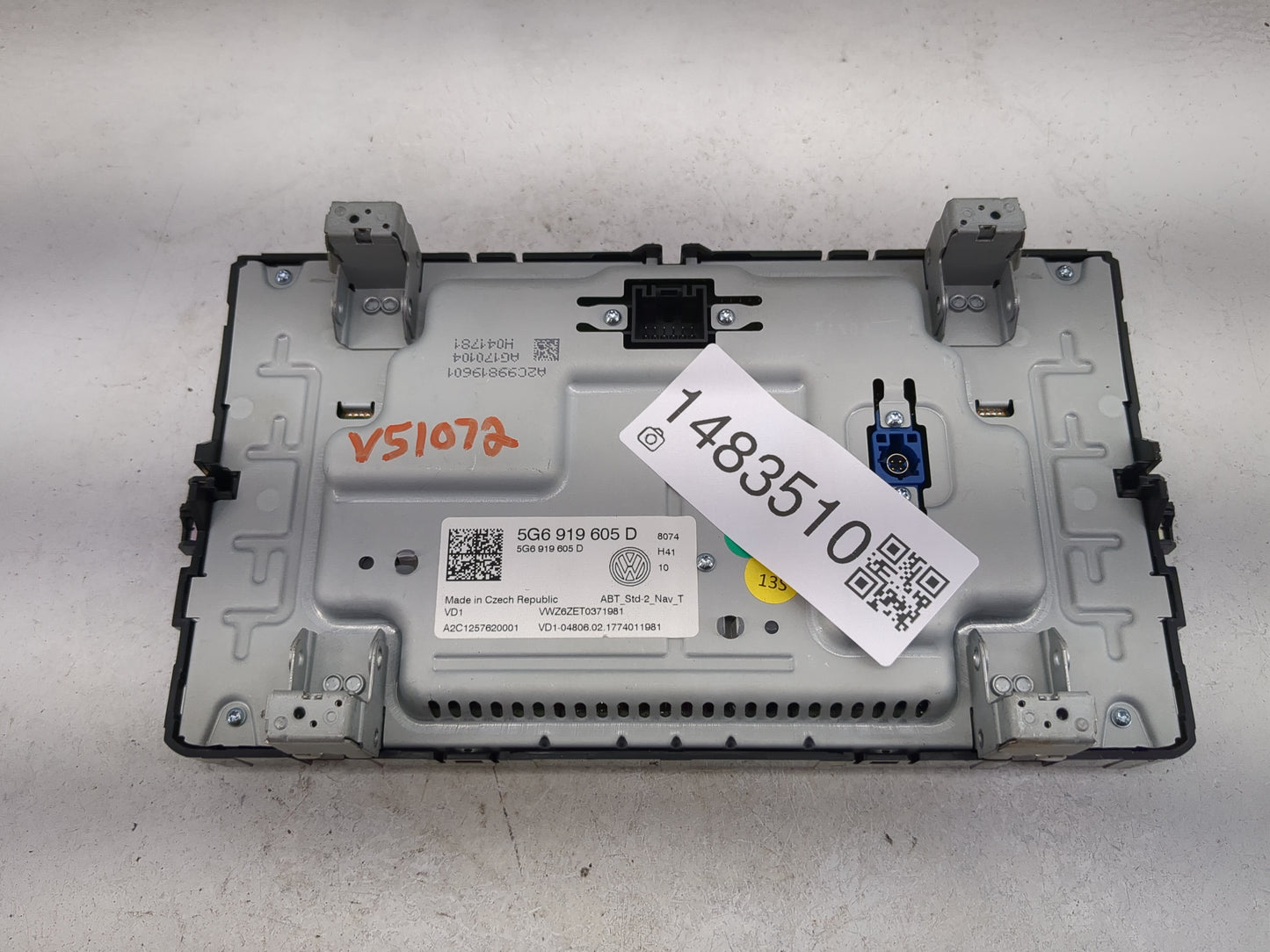 Volkswagen Atlas Information Display Screen 1483510 - Oemusedautoparts1.com