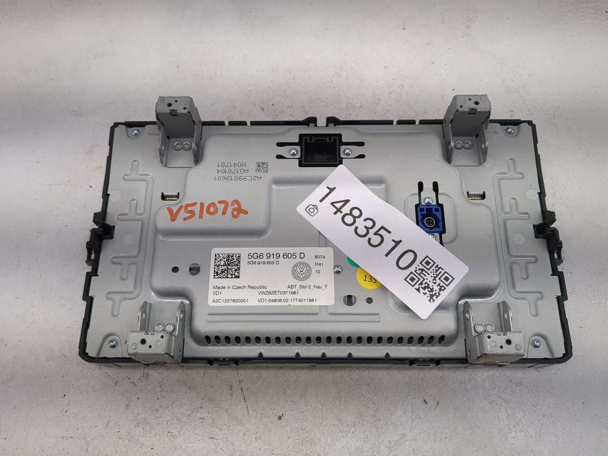 Volkswagen Atlas Information Radio Display Screen 1483510 - Oemusedautoparts1.com