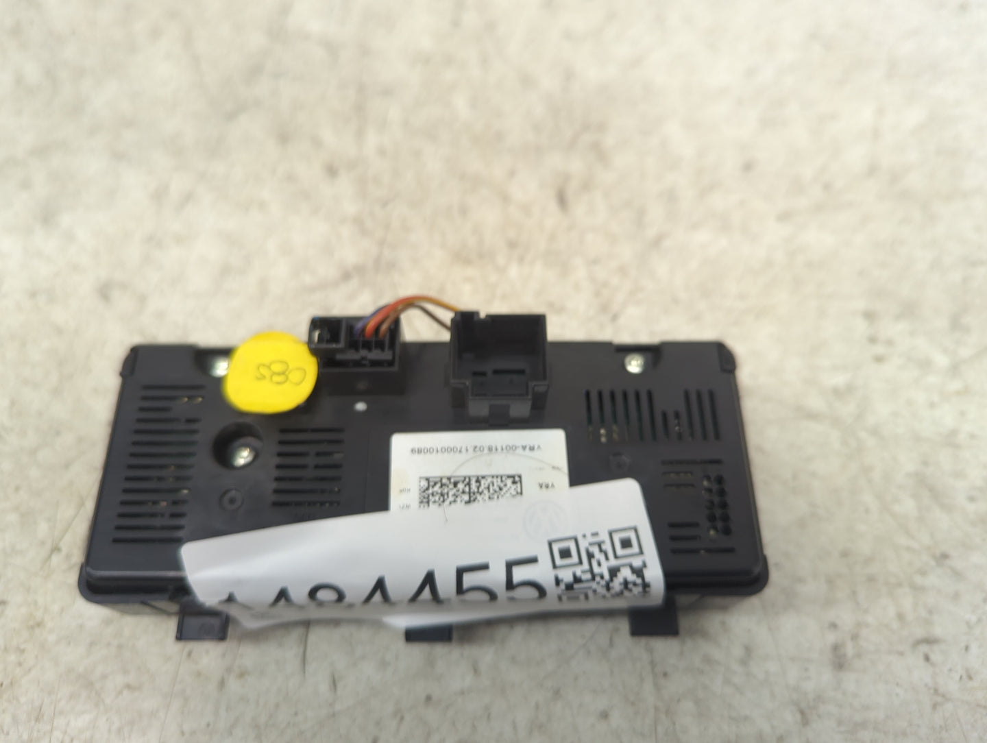 2018 Volkswagen Atlas Climate Control Module Temperature AC/Heater Replacement P/N:YRA-0011B02 17000010089 Fits OEM Used Aut