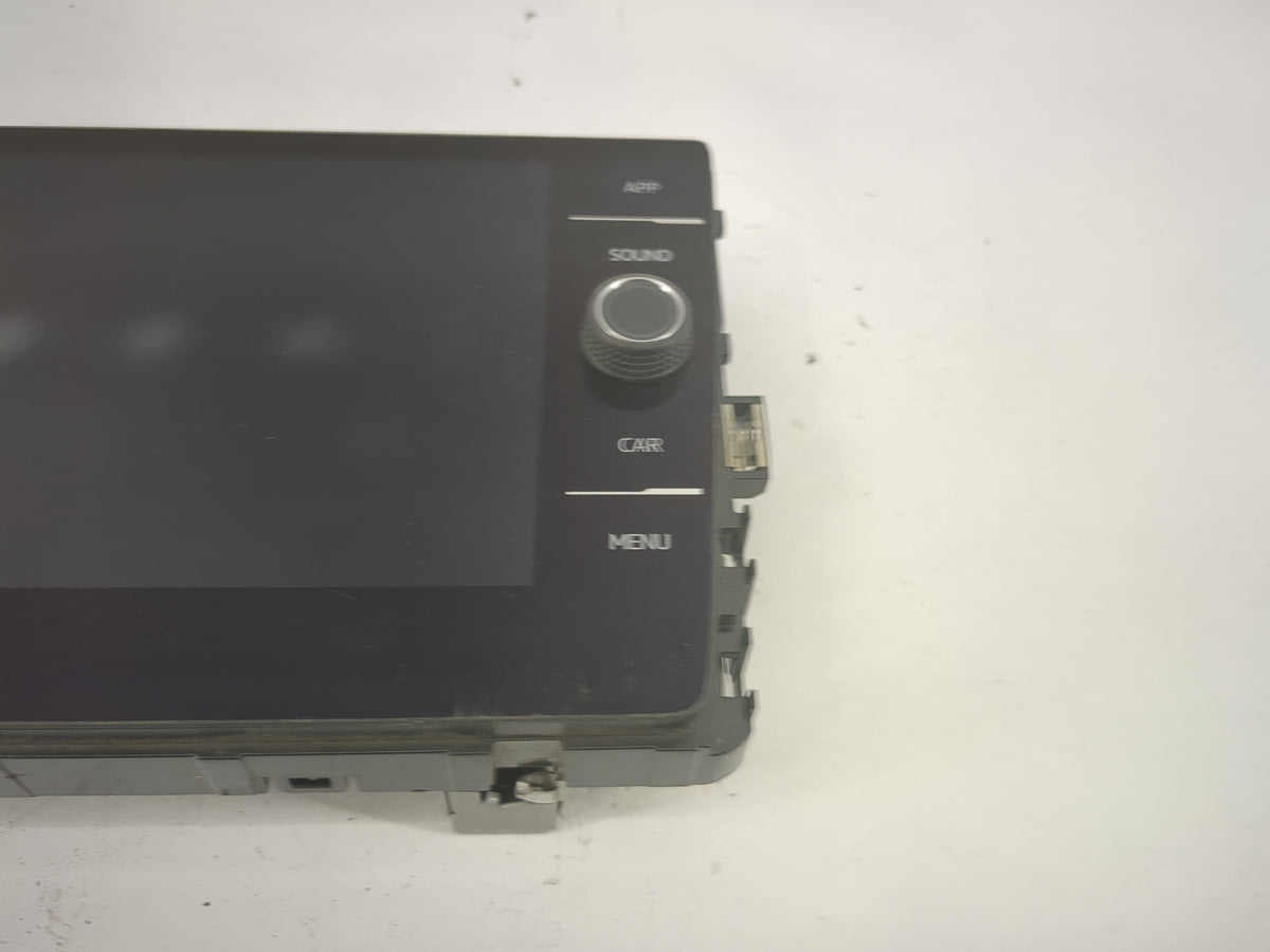 2018-2022 Volkswagen Atlas Information Radio Display Screen 1517845 - Oemusedautoparts1.com