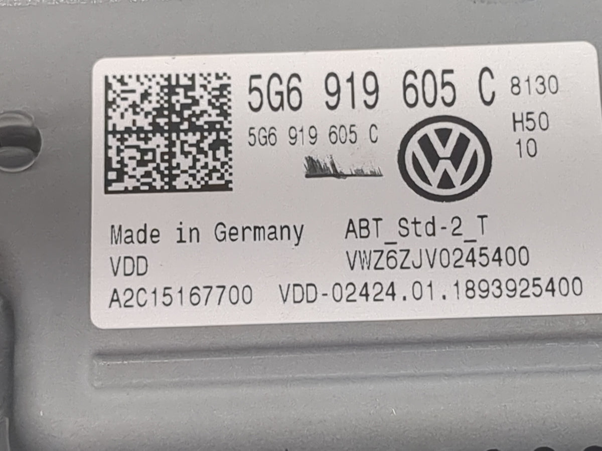 2018-2022 Volkswagen Atlas Information Radio Display Screen 1517845 - Oemusedautoparts1.com