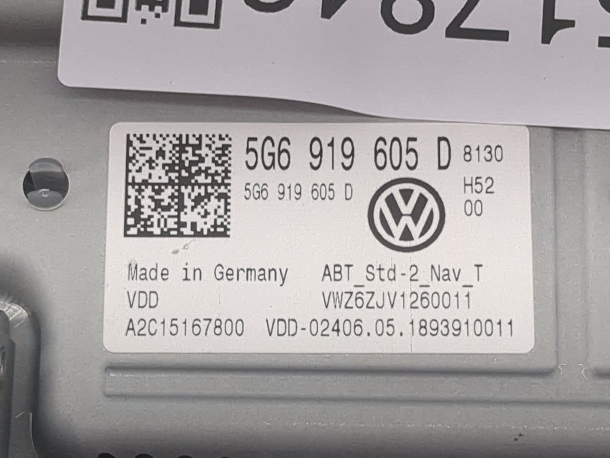 Volkswagen Atlas Information Radio Display Screen 1517848 - Oemusedautoparts1.com