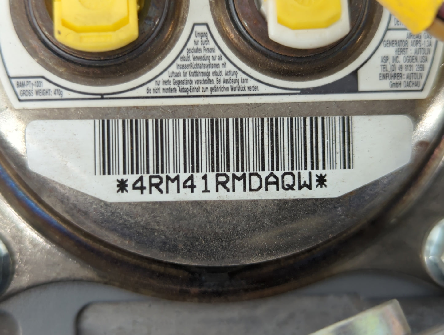 Volkswagen Atlas Air Bag Driver Left Knee Oem - Oemusedautoparts1.com