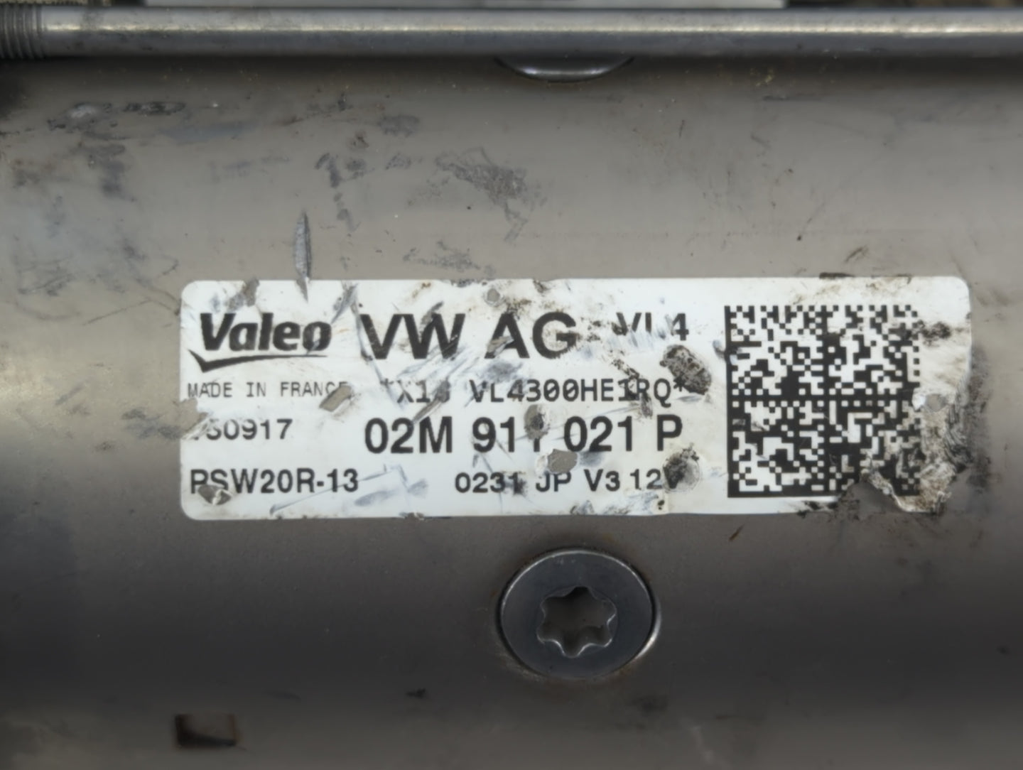 2018-2022 Volkswagen Atlas Car Starter Motor Solenoid OEM P/N:02M 911 021 P Fits Fits 2018 2019 2020 2021 2022 OEM Used Auto