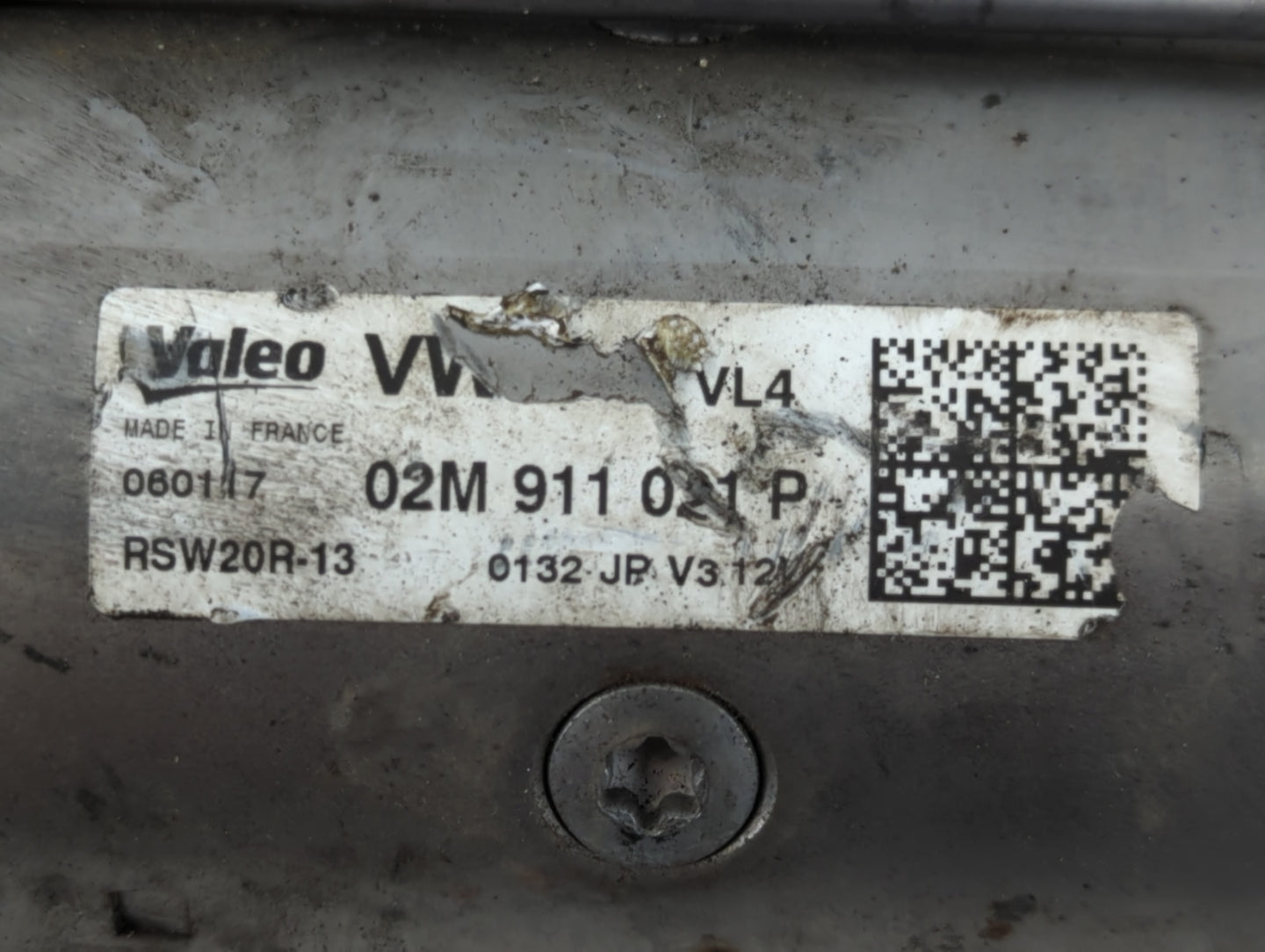 2018-2022 Volkswagen Atlas Car Starter Motor Solenoid OEM P/N:02M 911 021 P Fits Fits 2018 2019 2020 2021 2022 OEM Used Auto