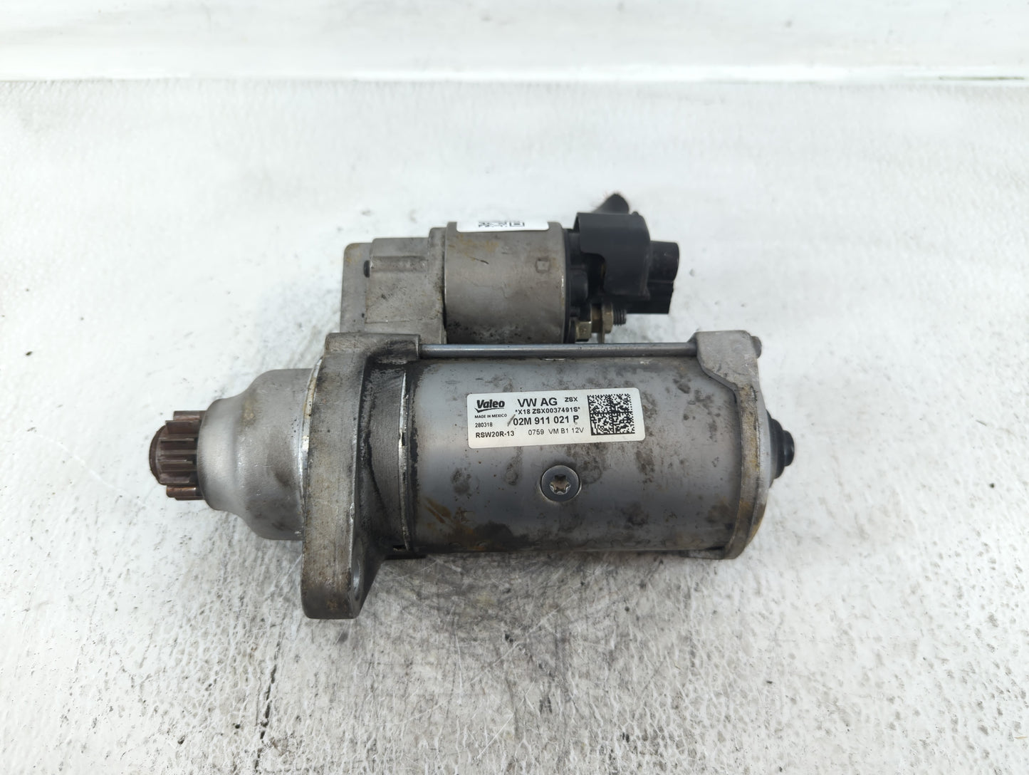 2018-2022 Volkswagen Atlas Car Starter Motor Solenoid OEM P/N:02M 911 021 P Fits Fits 2018 2019 2020 2021 2022 OEM Used Auto