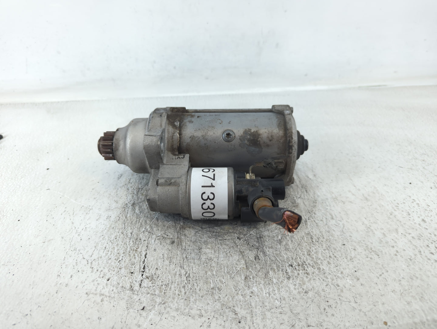 2018-2022 Volkswagen Atlas Car Starter Motor Solenoid OEM P/N:02M 911 021 P Fits Fits 2018 2019 2020 2021 2022 OEM Used Auto