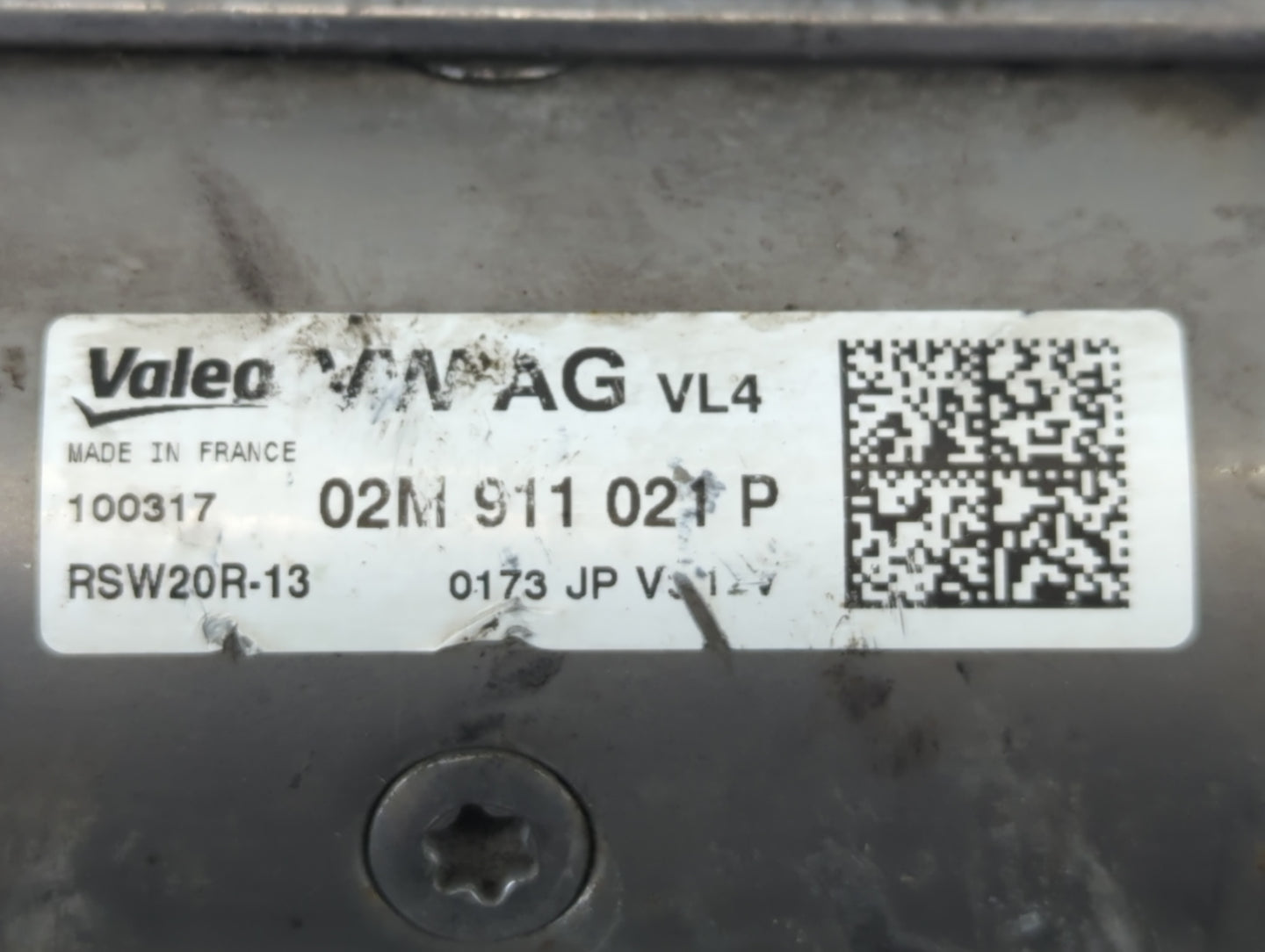 2018-2022 Volkswagen Atlas Car Starter Motor Solenoid OEM P/N:02M 911 021 P Fits Fits 2018 2019 2020 2021 2022 OEM Used Auto