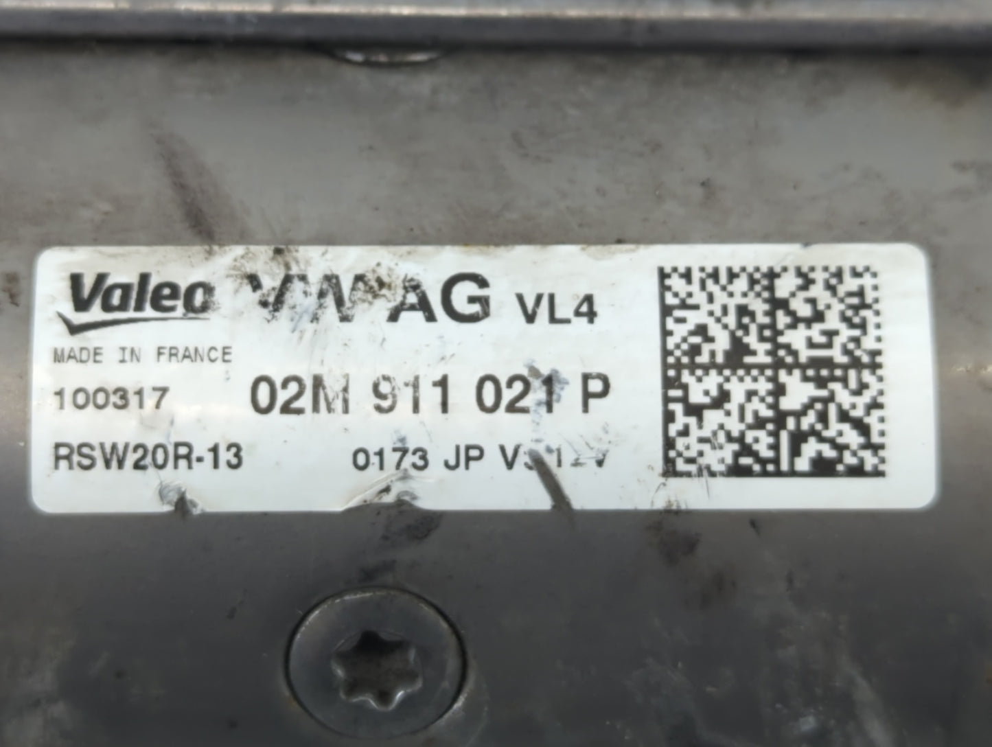 2018-2022 Volkswagen Atlas Car Starter Motor Solenoid OEM P/N:02M 911 021 P Fits Fits 2018 2019 2020 2021 2022 OEM Used Auto