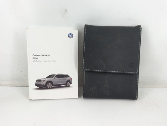 2018 Volkswagen Atlas Owners Manual Book Guide P/N:3CN102723BC OEM Used Auto Parts - Oemusedautoparts1.com
