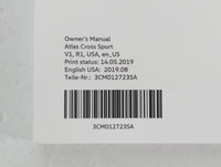 2018 Volkswagen Atlas Owners Manual Book Guide P/N:3CM012723SA OEM Used Auto Parts - Oemusedautoparts1.com