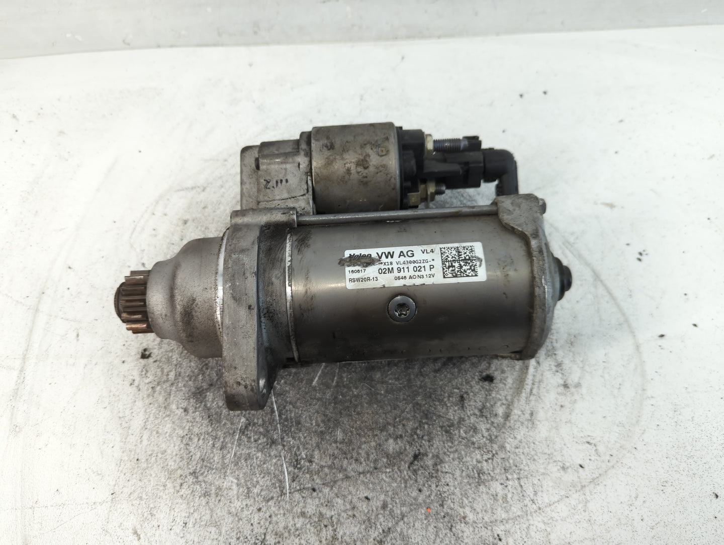 2018-2022 Volkswagen Atlas Car Starter Motor Solenoid OEM P/N:02M 911 021 P Fits Fits 2018 2019 2020 2021 2022 OEM Used Auto
