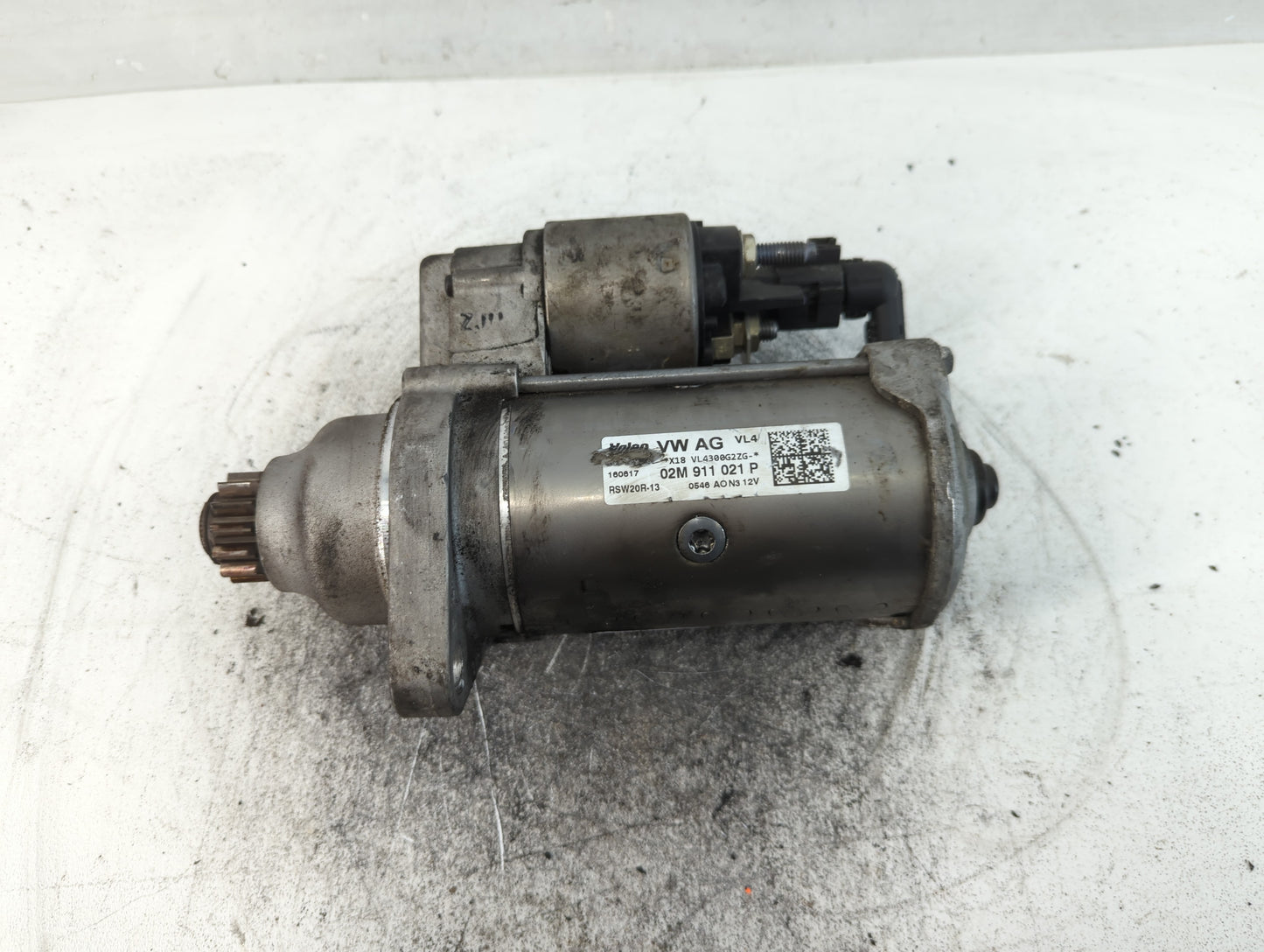 2018-2022 Volkswagen Atlas Car Starter Motor Solenoid OEM P/N:02M 911 021 P Fits Fits 2018 2019 2020 2021 2022 OEM Used Auto