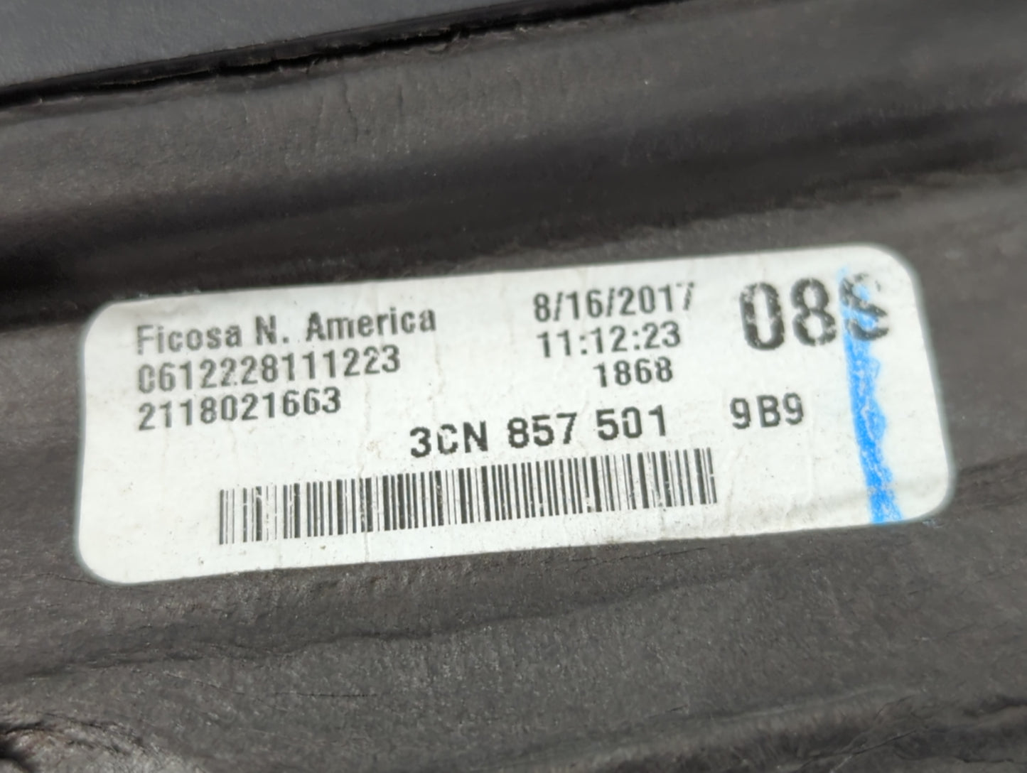 2018 Volkswagen Atlas Side Mirror Replacement Driver Left View Door Mirror P/N:3CN 857 501 Fits OEM Used Auto Parts - Oemuse