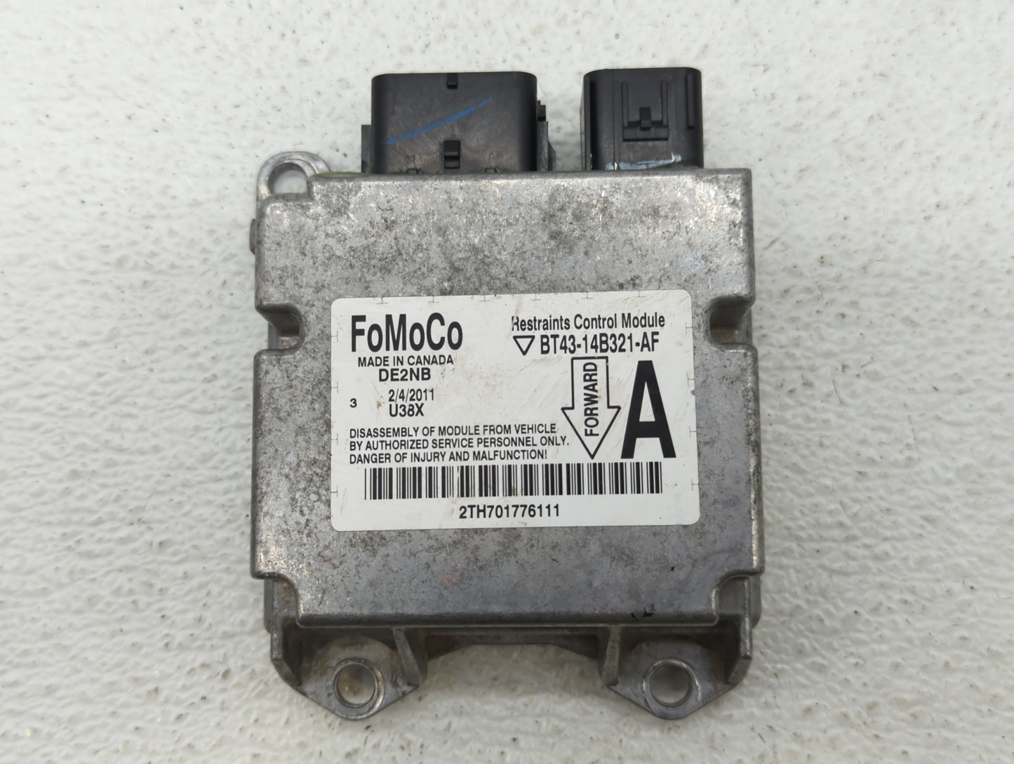 2018 Volkswagen Beetle Chassis Control Module Ccm Bcm Body Control - Oemusedautoparts1.com