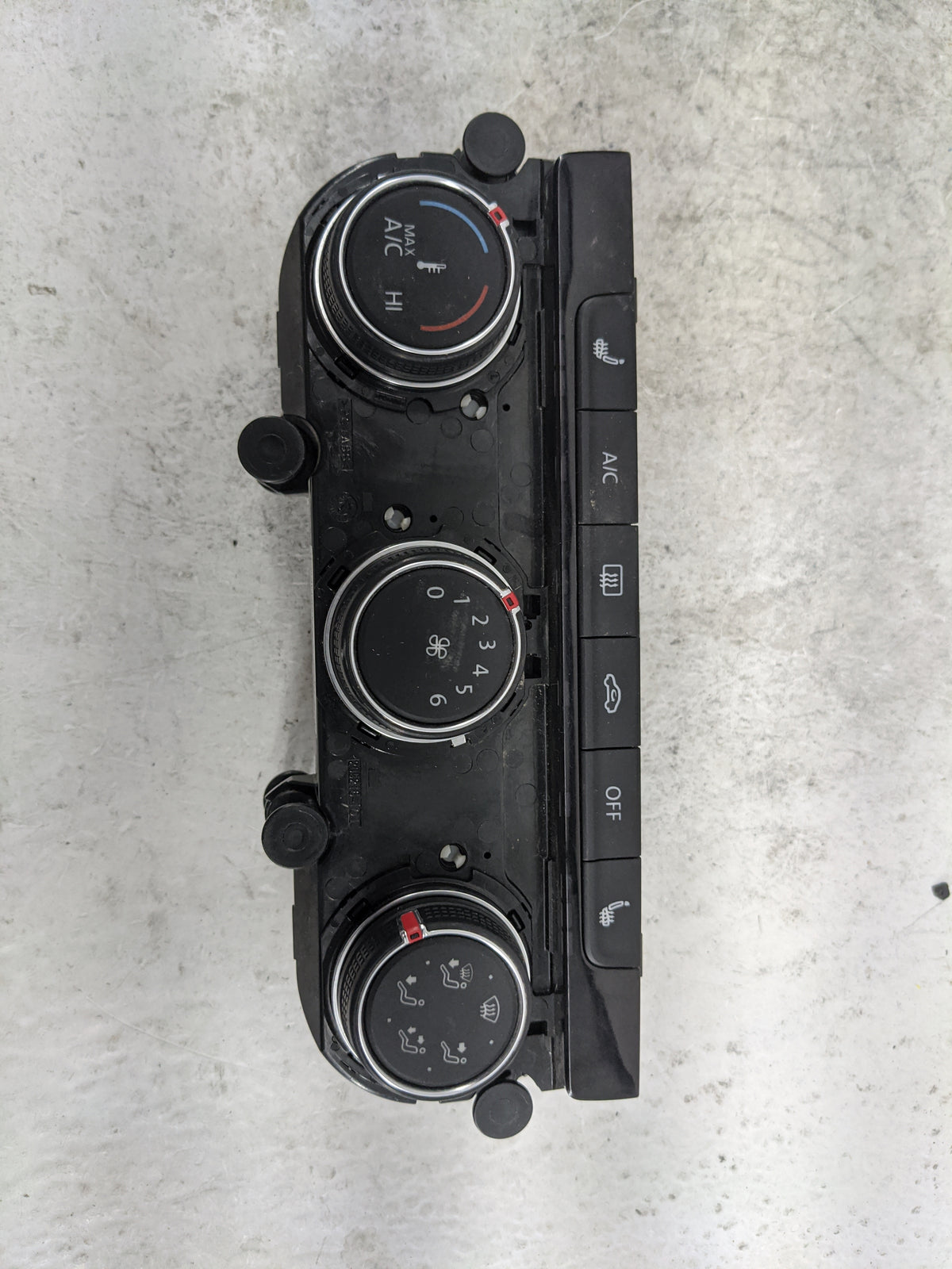 2018-2019 Volkswagen Golf Climate Control Module Temperature AC/Heater Replacement P/N:5G0907426AT 1K8907426 Fits Fits 2018 