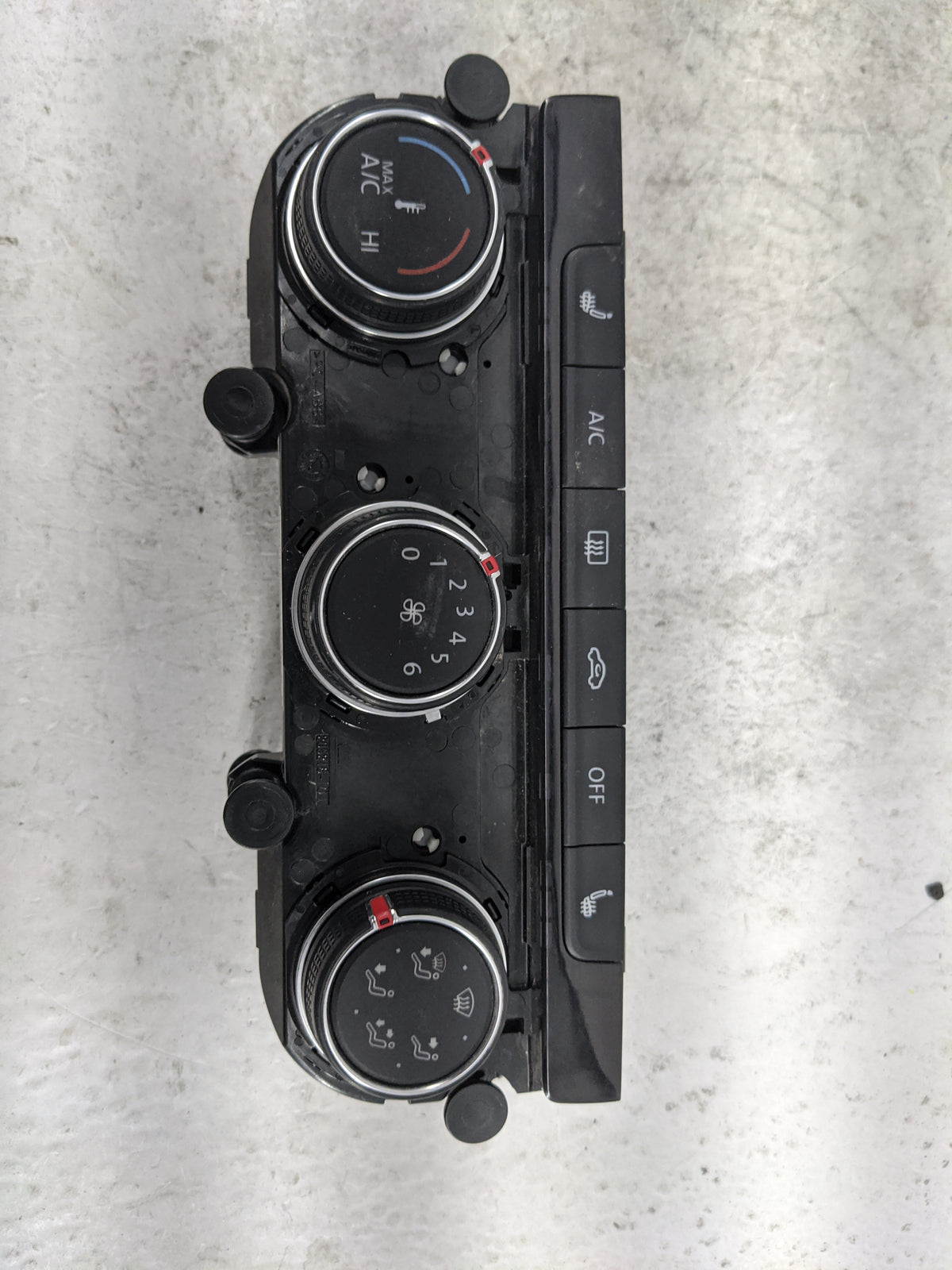 2018-2019 Volkswagen Golf Climate Control Module Temperature AC/Heater Replacement P/N:5G0907426AT 1K8907426 Fits Fits 2018 