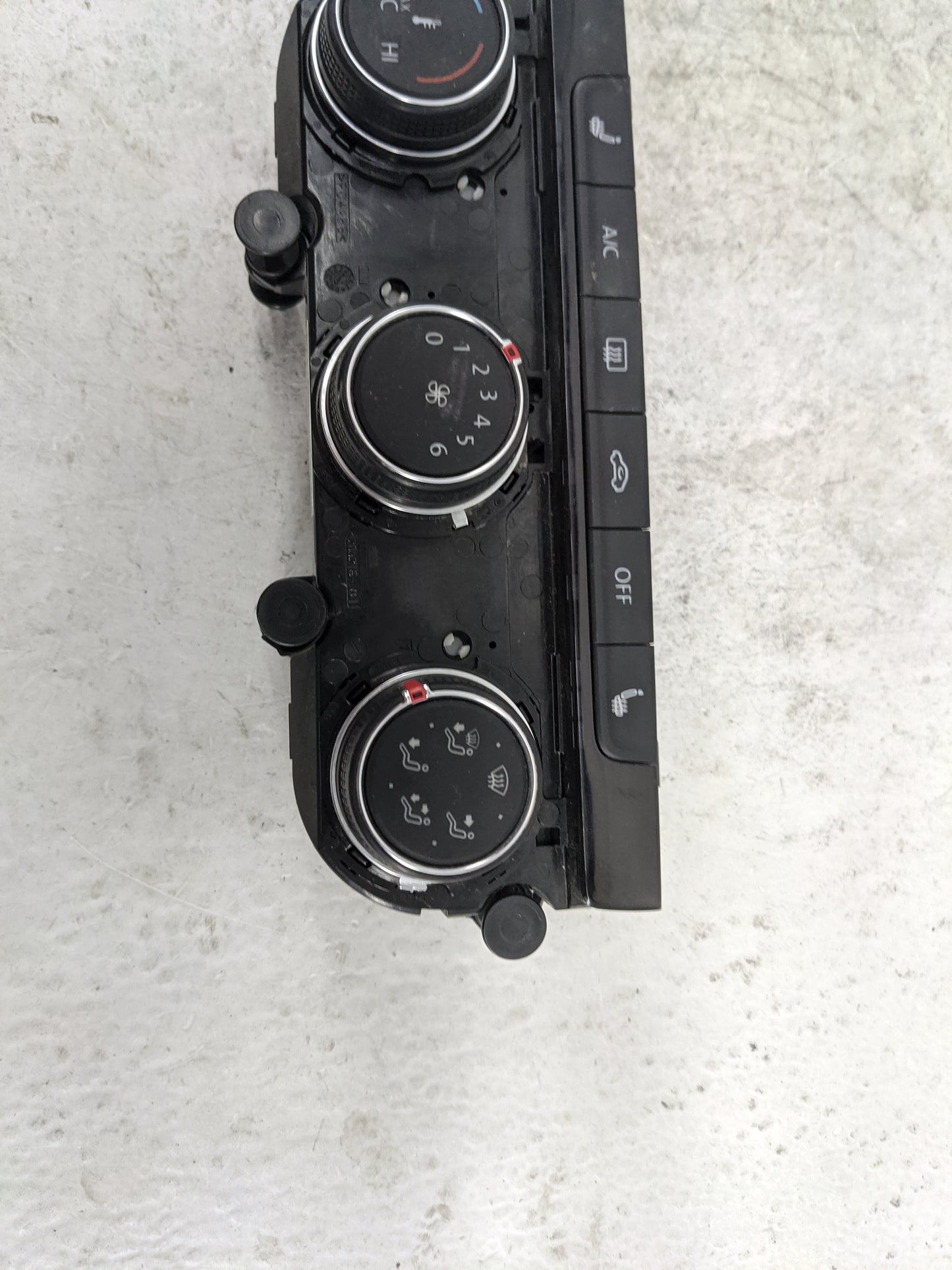 2018-2019 Volkswagen Golf Climate Control Module Temperature AC/Heater Replacement P/N:5G0907426AT 1K8907426 Fits Fits 2018 