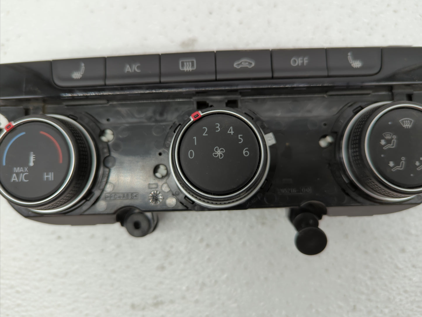 2018-2019 Volkswagen Golf Climate Control Module Temperature AC/Heater Replacement P/N:5GM907426G 5GM907426F Fits Fits 2018 