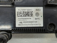 2018-2019 Volkswagen Golf Climate Control Module Temperature AC/Heater Replacement P/N:5GM907426G 5GM907426F Fits Fits 2018 