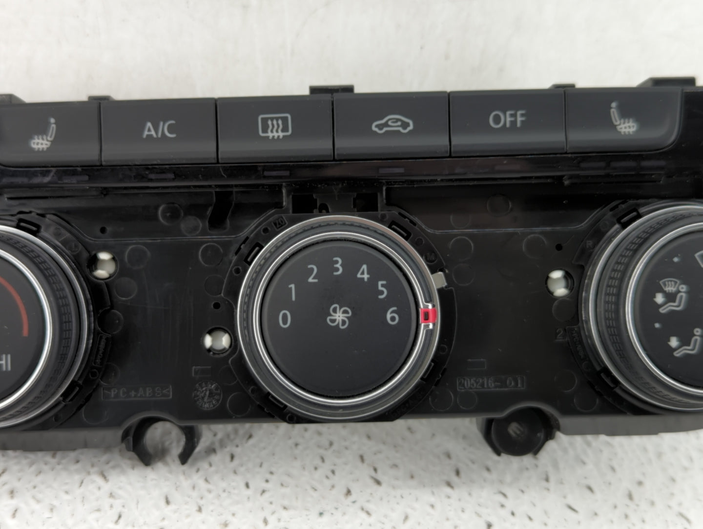 2018-2019 Volkswagen Golf Climate Control Module Temperature AC/Heater Replacement P/N:5GM907426G 5HB 012 515 Fits Fits 2018