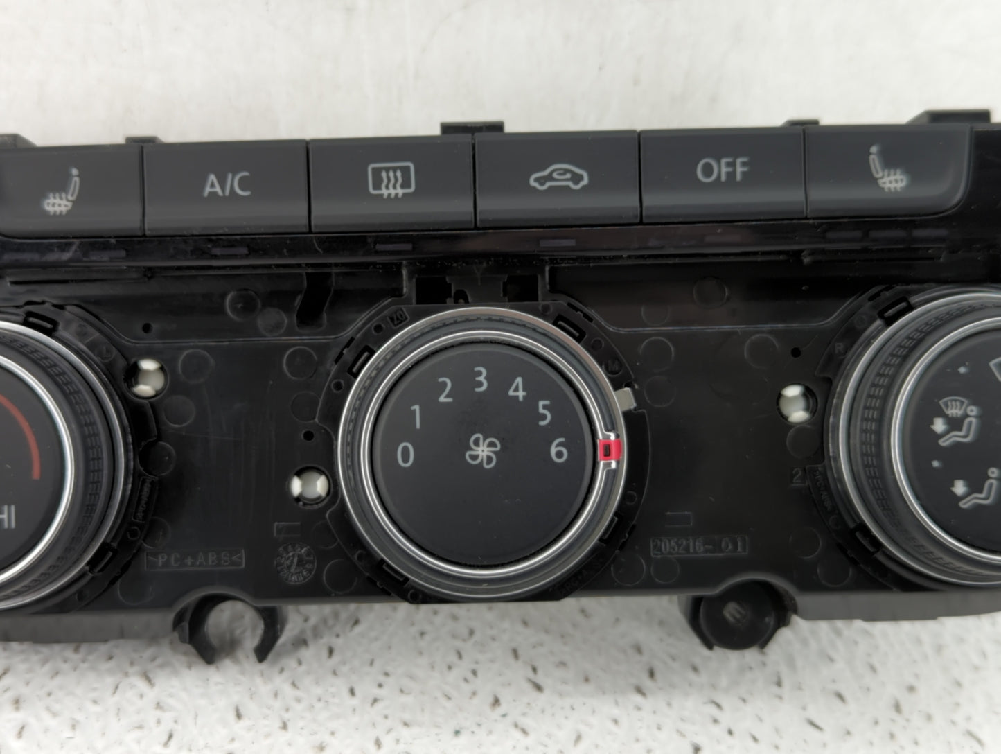 2018-2019 Volkswagen Golf Climate Control Module Temperature AC/Heater Replacement P/N:5GM907426G 5HB 012 515 Fits Fits 2018