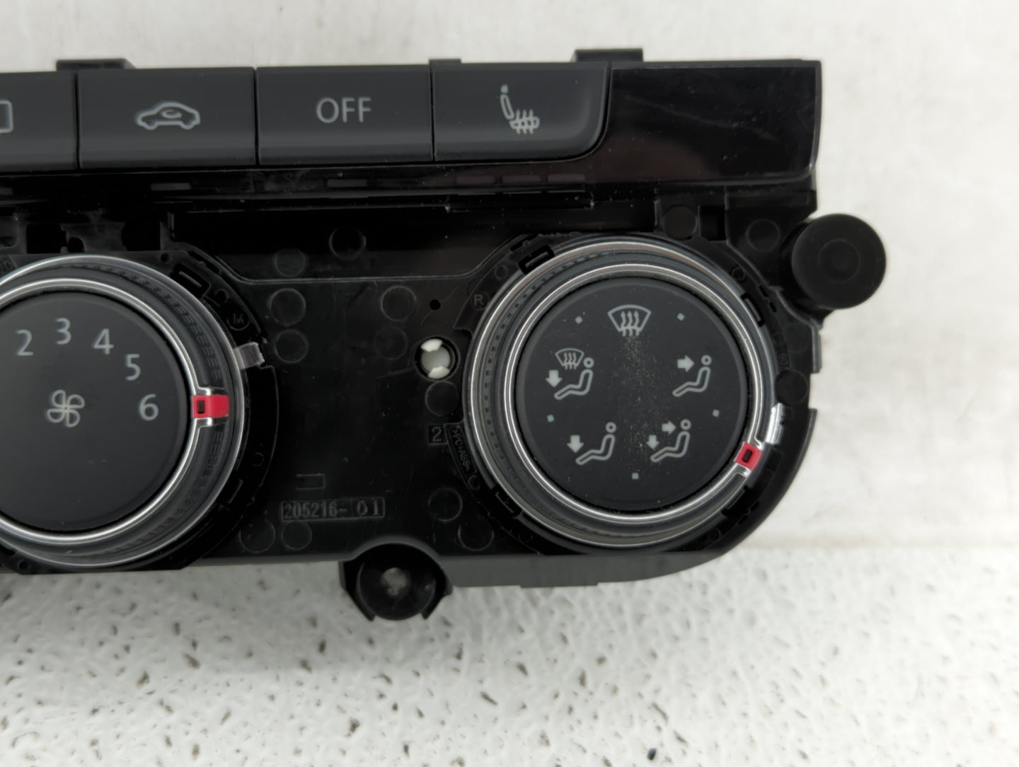 2018-2019 Volkswagen Golf Climate Control Module Temperature AC/Heater Replacement P/N:5GM907426G 5HB 012 515 Fits Fits 2018