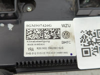 2018-2019 Volkswagen Golf Climate Control Module Temperature AC/Heater Replacement P/N:5GM907426G 5HB 012 515 Fits Fits 2018
