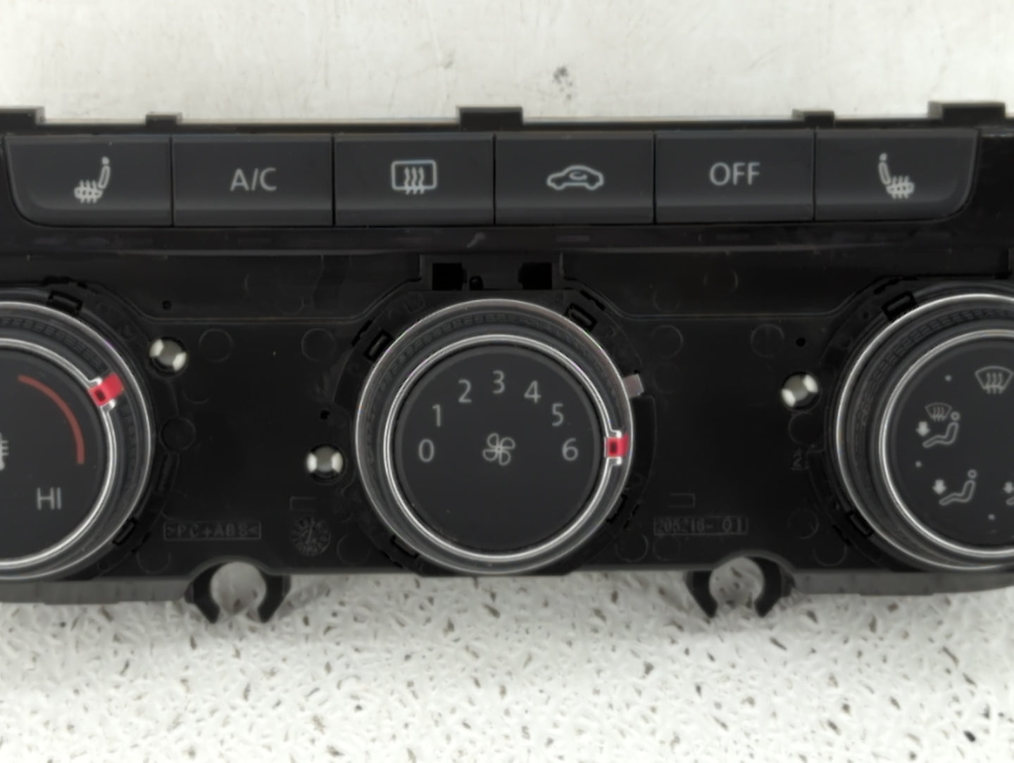 2017 Volkswagen Golf Climate Control Module Temperature AC/Heater Replacement P/N:5GM907426G 5GM907426E, 5GM907426 Fits OEM 