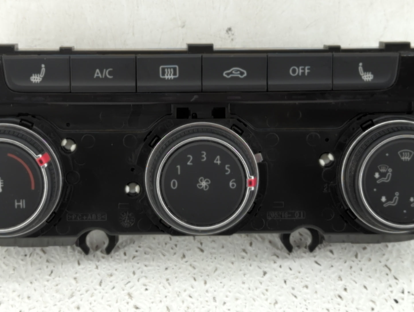 2017 Volkswagen Golf Climate Control Module Temperature AC/Heater Replacement P/N:5GM907426G 5GM907426E, 5GM907426 Fits OEM 