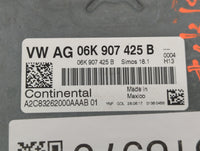 2018-2019 Volkswagen Golf PCM Engine Control Computer ECU ECM PCU OEM P/N:06K 907 425 B Fits Fits 2018 2019 OEM Used Auto Pa