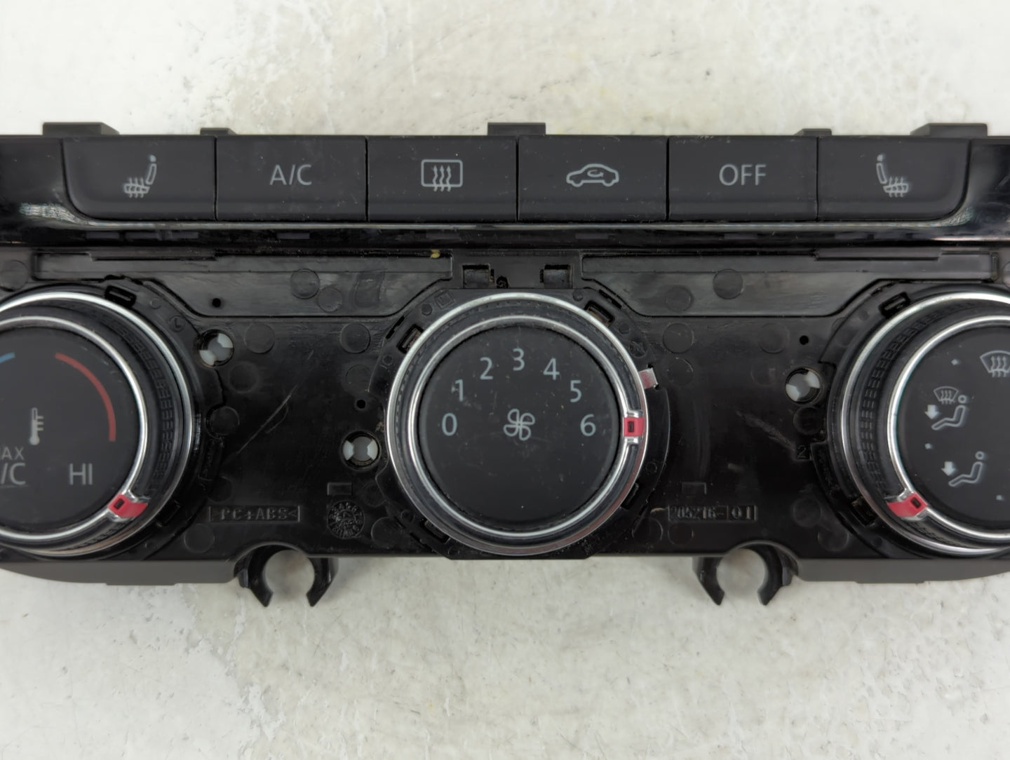2018-2019 Volkswagen Golf Climate Control Module Temperature AC/Heater Replacement P/N:5GM907426G Fits Fits 2018 2019 OEM Us