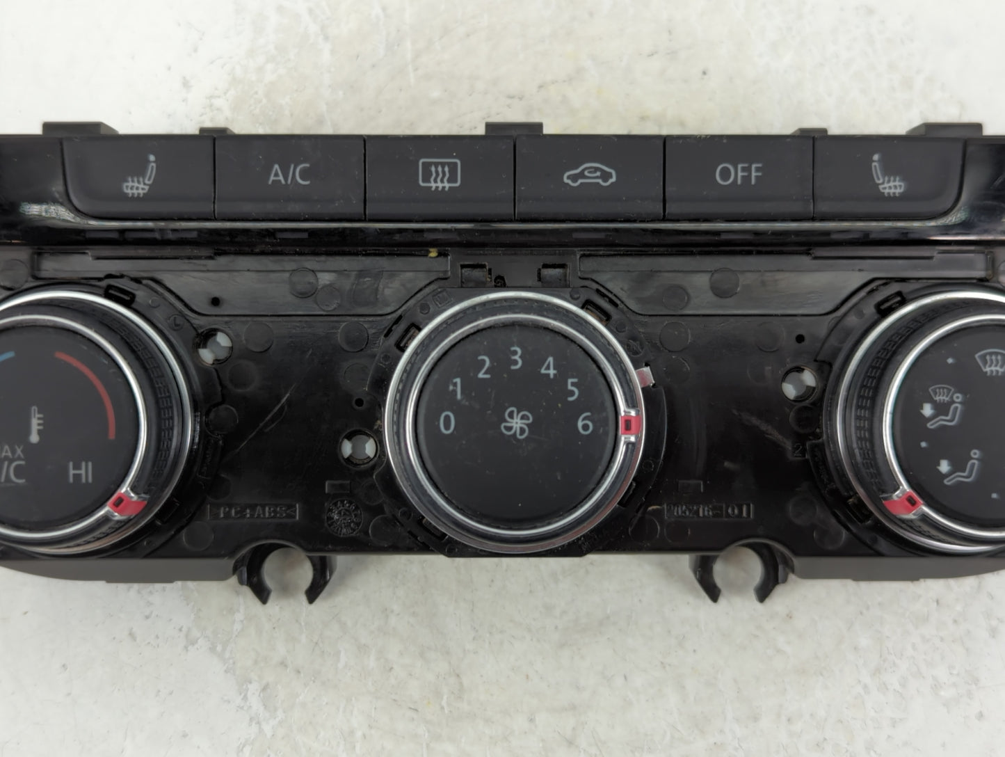 2018-2019 Volkswagen Golf Climate Control Module Temperature AC/Heater Replacement P/N:5GM907426G Fits Fits 2018 2019 OEM Us