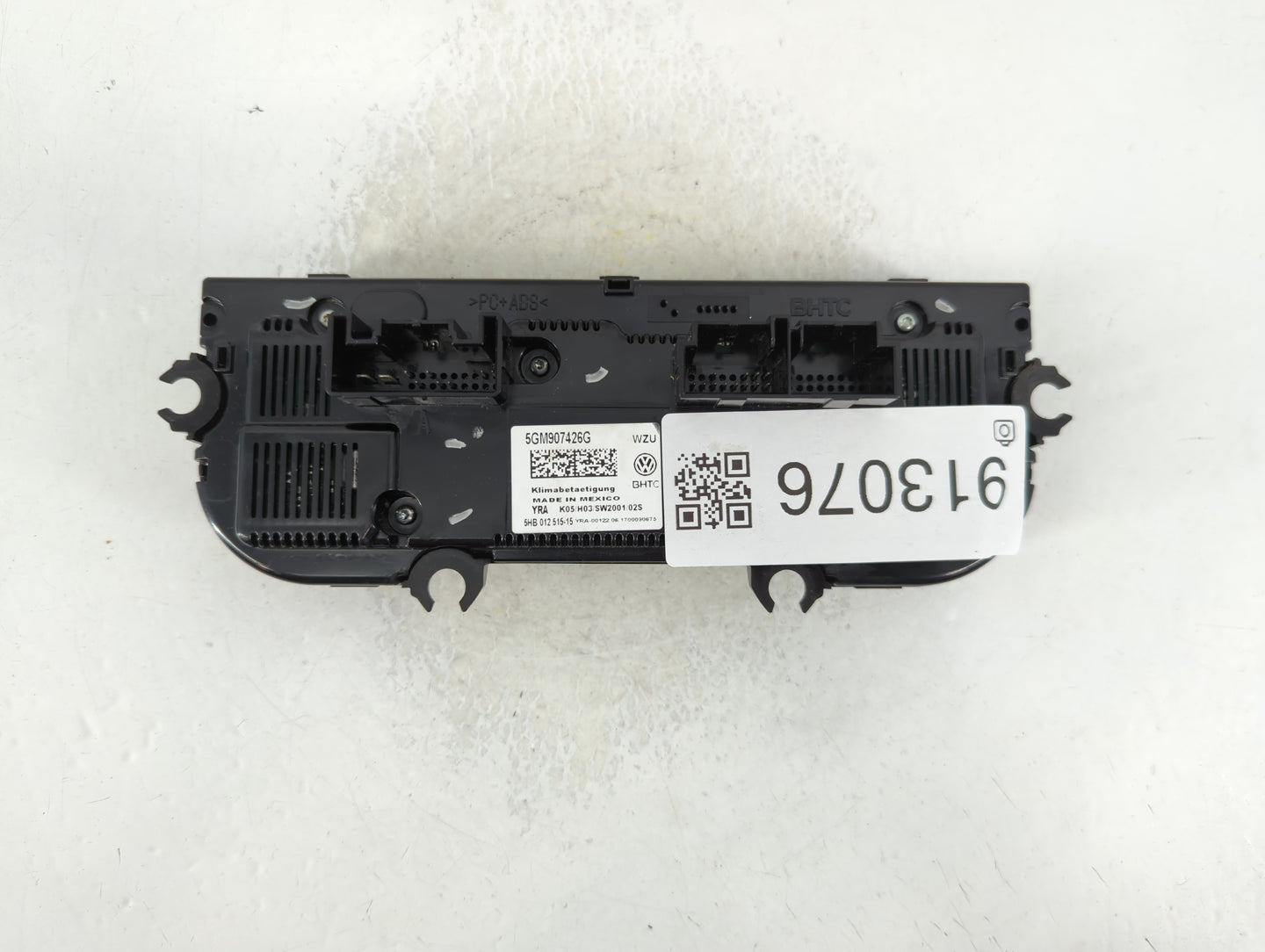 2018-2019 Volkswagen Golf Climate Control Module Temperature AC/Heater Replacement P/N:5GM907426G Fits Fits 2018 2019 OEM Us