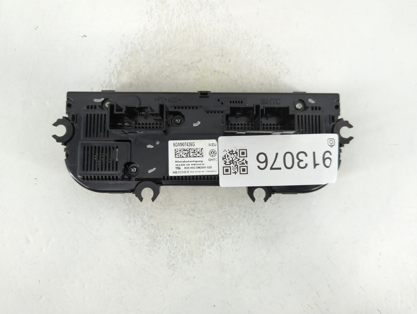 2018-2019 Volkswagen Golf Climate Control Module Temperature AC/Heater Replacement P/N:5GM907426G Fits Fits 2018 2019 OEM Us