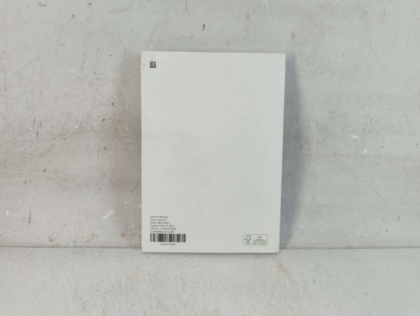 2018 Volkswagen Jetta Owners Manual Book Guide P/N:5C6012723AP OEM Used Auto Parts - Oemusedautoparts1.com