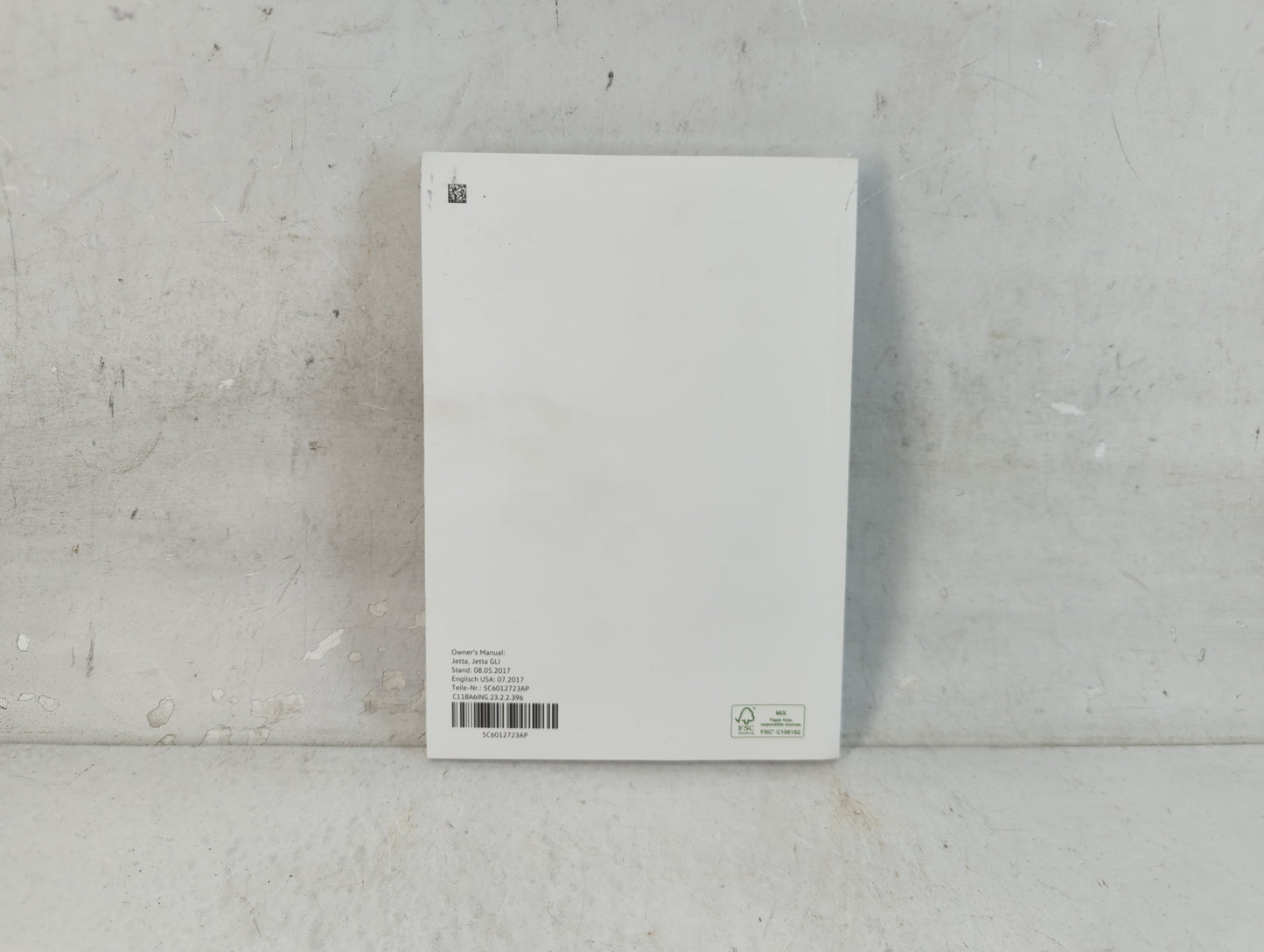 2018 Volkswagen Jetta Owners Manual Book Guide P/N:5C6012723AP OEM Used Auto Parts - Oemusedautoparts1.com