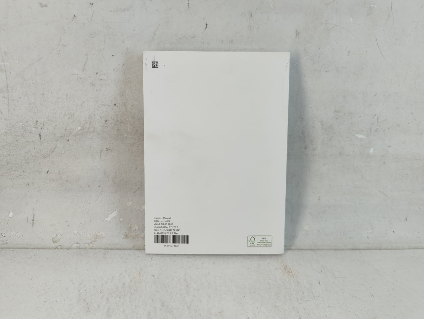 2018 Volkswagen Jetta Owners Manual Book Guide P/N:5C6012723AP OEM Used Auto Parts - Oemusedautoparts1.com