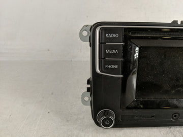 2018 Volkswagen Jetta Radio AM FM Cd Player Receiver Replacement P/N:561 035 150 B Fits Fits 2019 OEM Used Auto Parts
