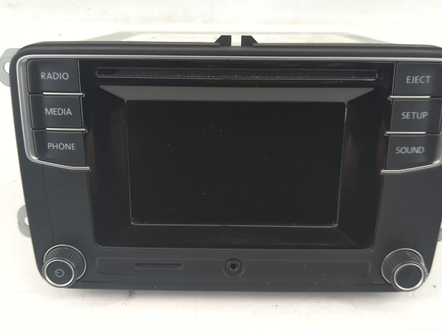 2018 Volkswagen Jetta Radio AM FM Cd Player Receiver Replacement P/N:561 035 150 B Fits Fits 2019 OEM Used Auto Parts - Oemu