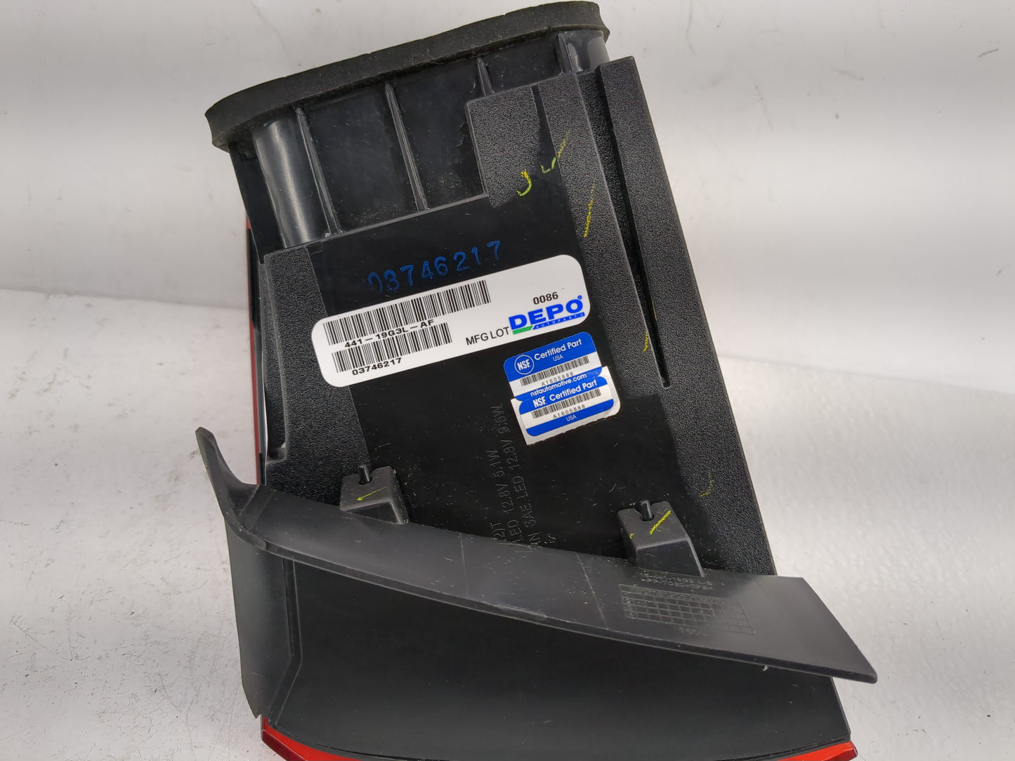 2017-2018 Volkswagen Jetta Tail Light Assembly Driver Left OEM Fits Fits 2017 2018 OEM Used Auto Parts - Oemusedautoparts1.c