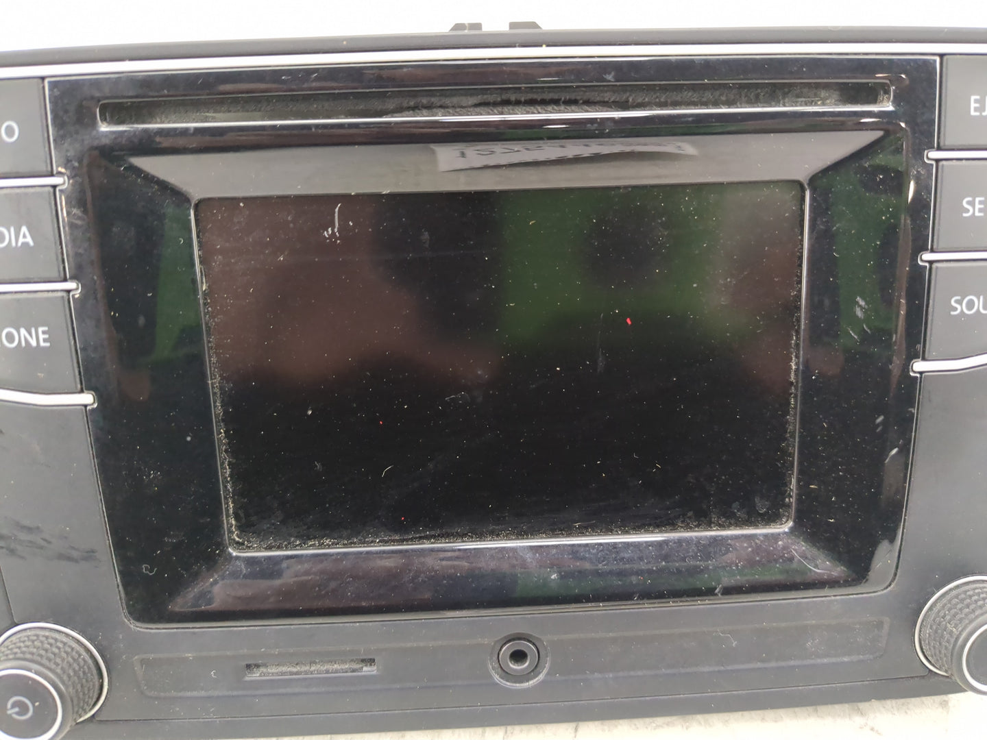 2018 Volkswagen Jetta Radio AM FM Cd Player Receiver Replacement P/N:561 035 150 B Fits Fits 2019 OEM Used Auto Parts - Oemu