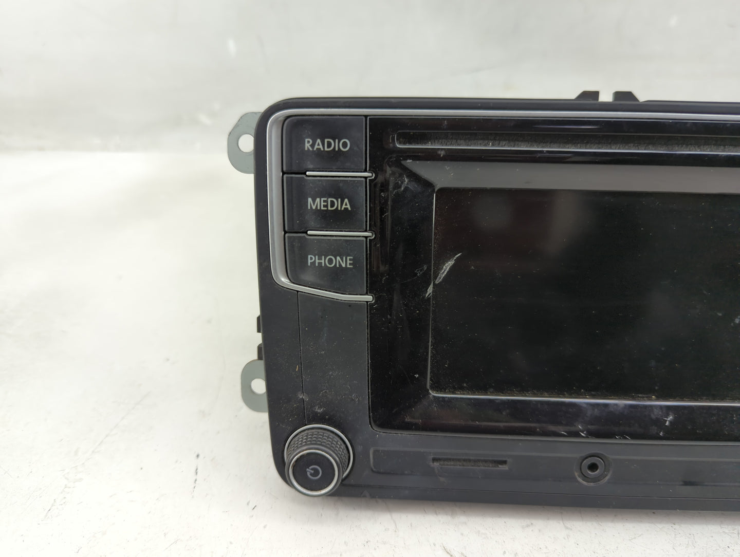 2018 Volkswagen Jetta Radio AM FM Cd Player Receiver Replacement P/N:561 035 150 B Fits Fits 2019 OEM Used Auto Parts - Oemu