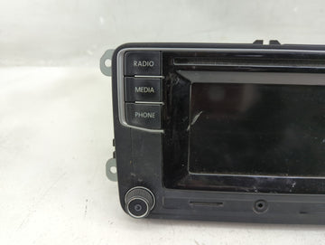 2018 Volkswagen Jetta Radio AM FM Cd Player Receiver Replacement P/N:561 035 150 B Fits Fits 2019 OEM Used Auto Parts