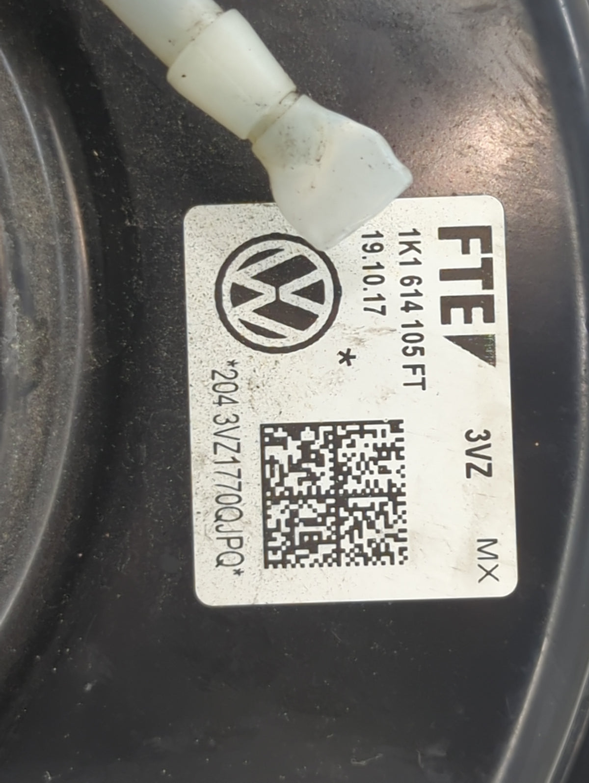 2018-2018 Volkswagen Jetta Power Brake Booster Oem - Oemusedautoparts1.com