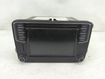 2018 Volkswagen Jetta Radio AM FM Cd Player Receiver Replacement Fits Fits 2019 OEM Used Auto Parts - Oemusedautoparts1.com